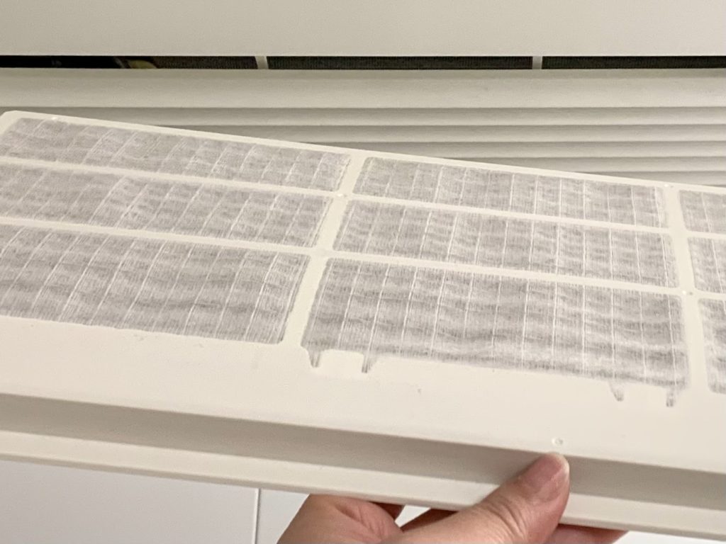 フィルターの掃除方法